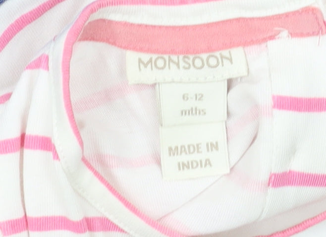 Monsoon Girls' Multicoloured Fit & Flare Dress 9-12M