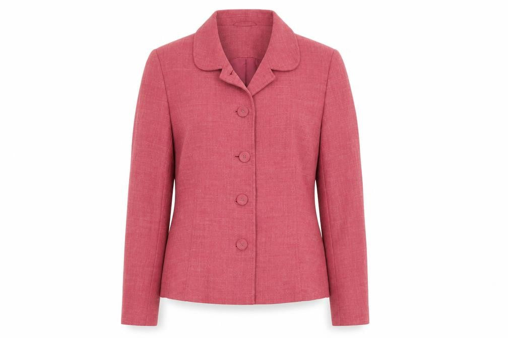 Womens UK Size 12 Marks and Spencer Regular Pink Blazer