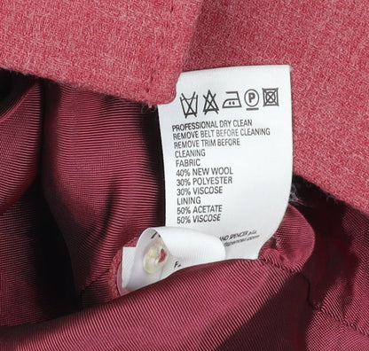 Marks and Spencer Women's Pink Blazer Size 12