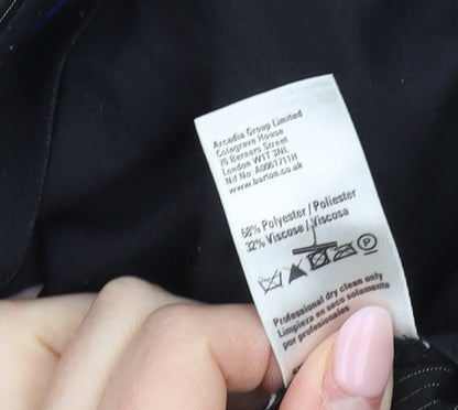 Burton Men's Black Striped Dress Pants, Size 36