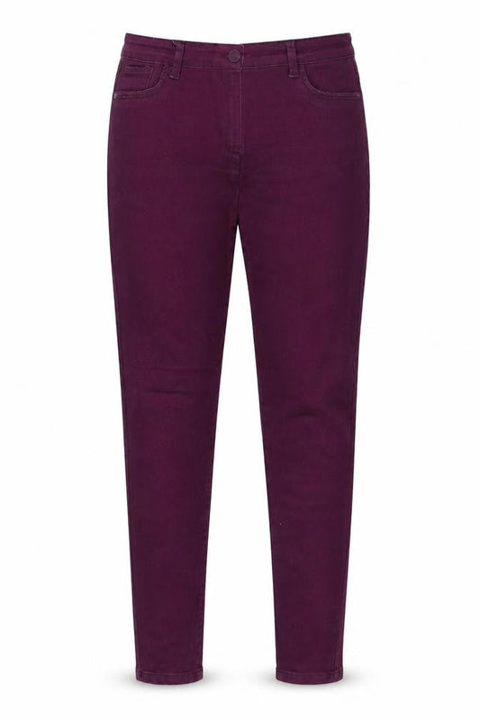 Womens UK Size 14 Slim Simply Be Slim Fit Jegging Purple Jeans