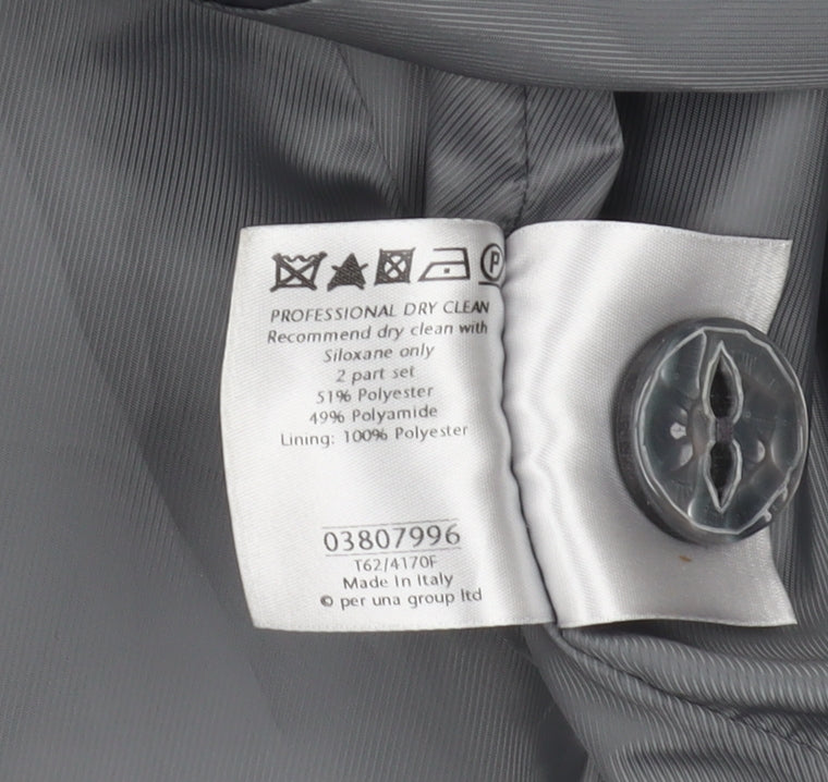 Per Una Women's Grey Trench Coat Size 8 - Elegant & Formal