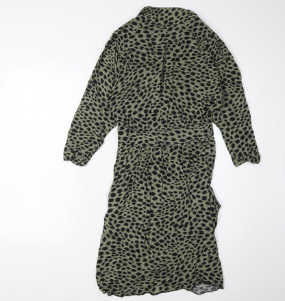 Whistles Women's Multicoloured Wrap Dress, Size 8