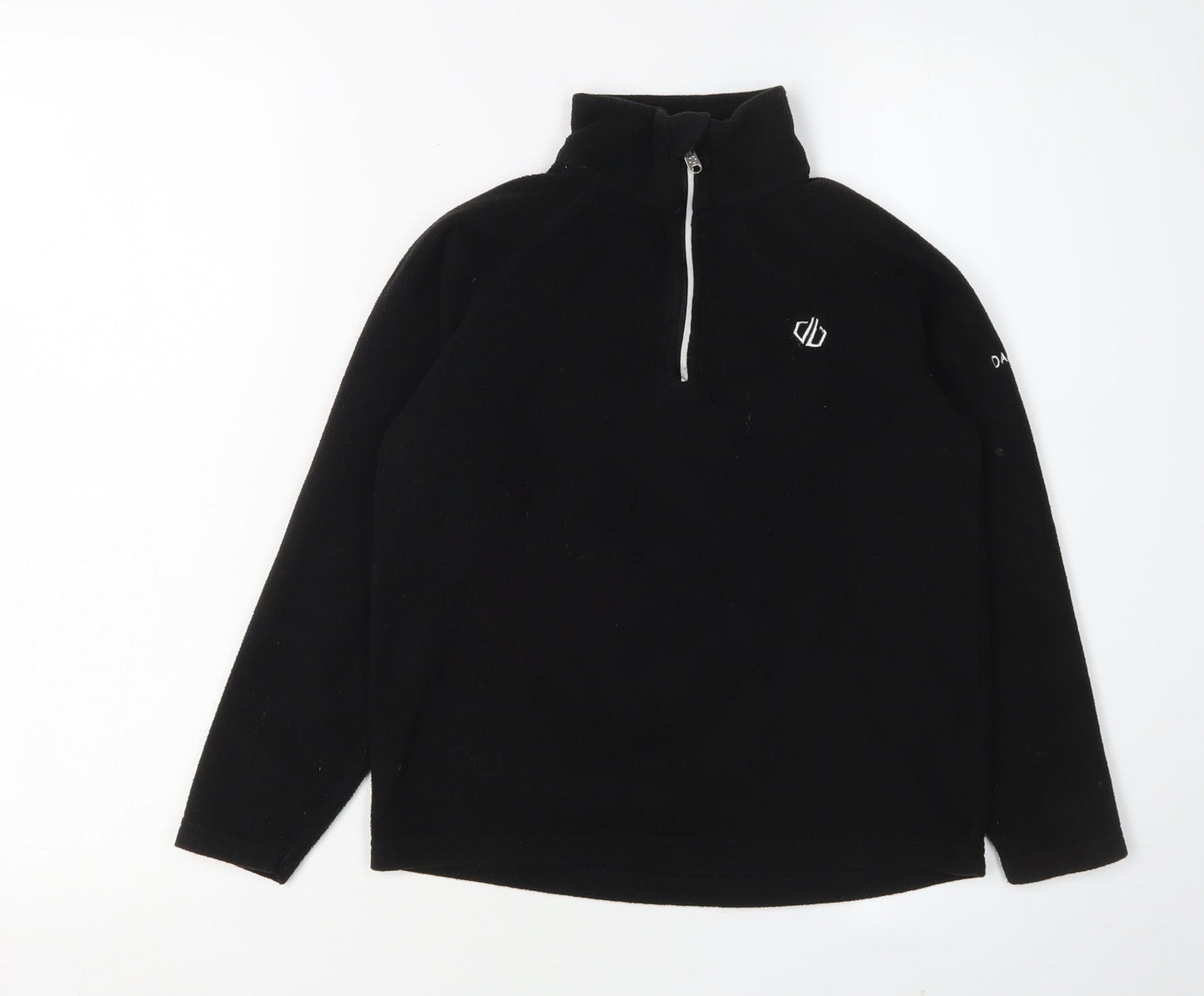 Dare 2b Girls Black Fleece Pullover Sweatshirt, Size 10 Years