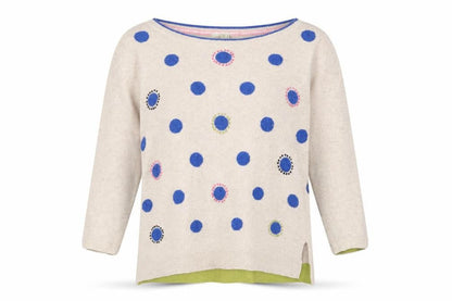 Womens UK Size 8 White Stuff Beige Pullover Jumper