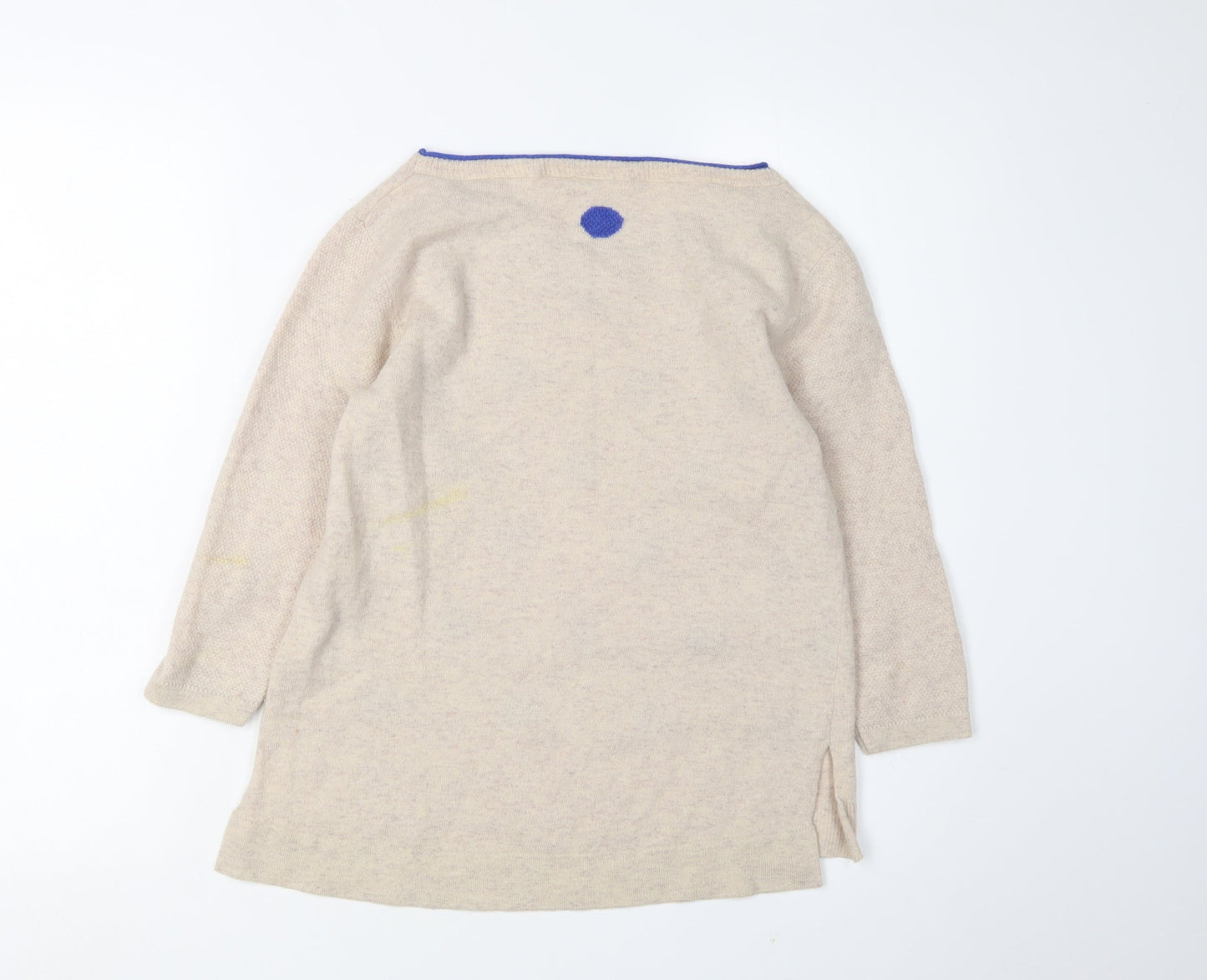 Womens UK Size 8 White Stuff Beige Pullover Jumper