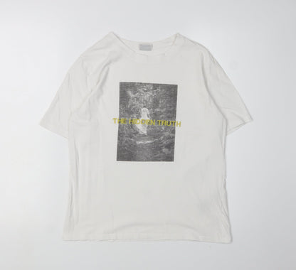 Womens UK Size S Jacqueline de Yong White Basic T-Shirt