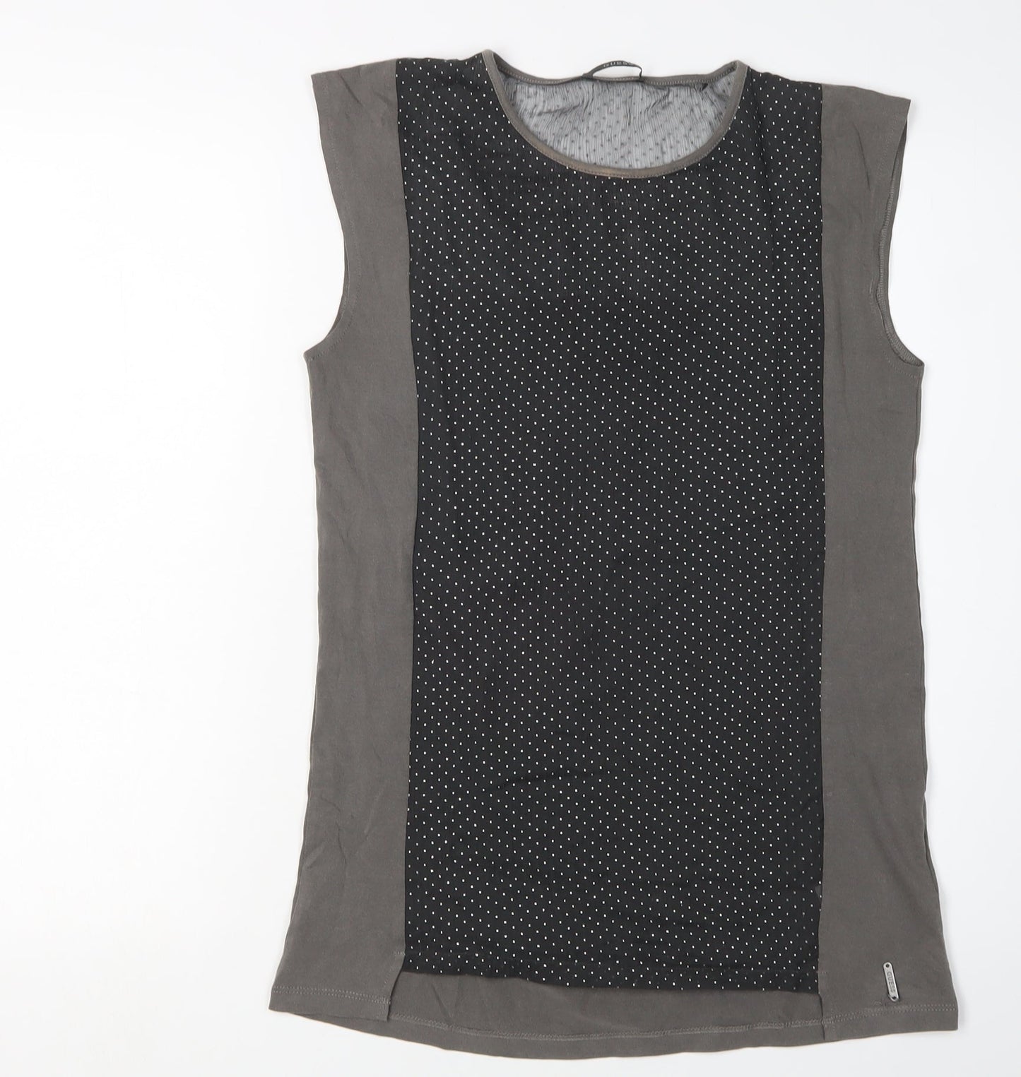 Guess Women's Black XS Sleeveless Viscose T-Shirt