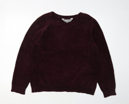Womens UK Size 12 Mountain Warehouse Purple Pullover Jumper