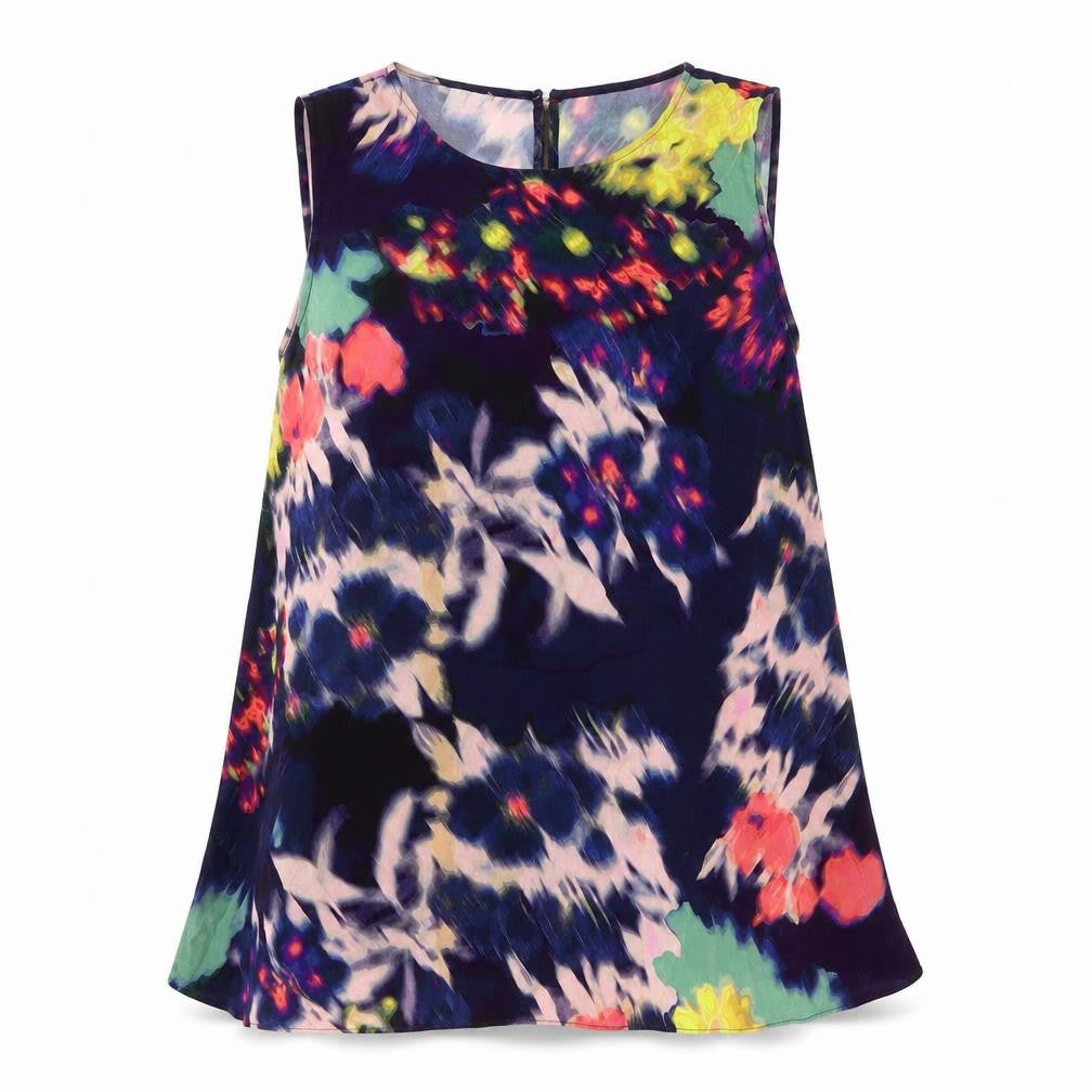 Womens UK Size 10 Hobbs Multicoloured Tunic Blouse