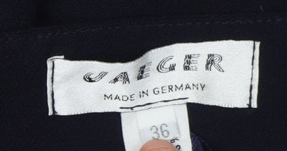 Jaeger Women's Black Pencil Skirt Size 8 Business