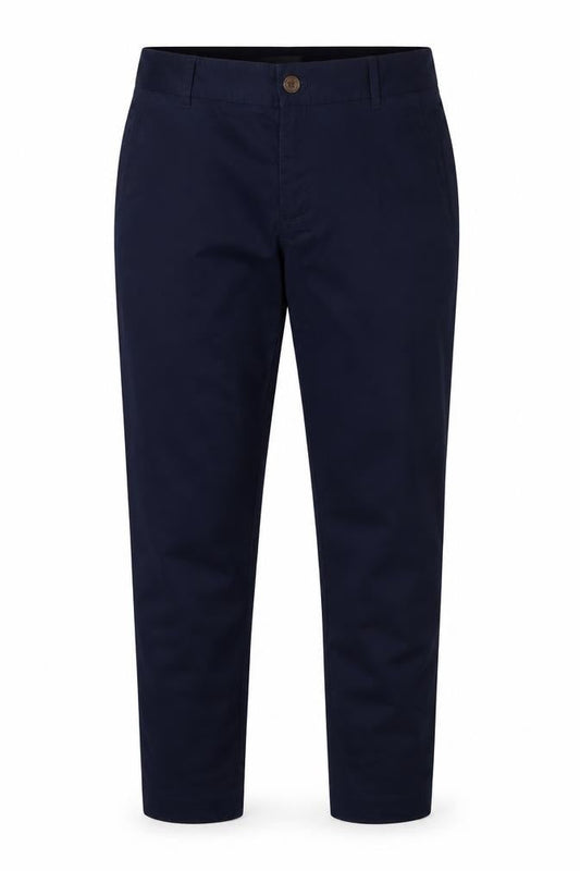 Womens UK Size 4 J.CREW Slim Fit Chino Blue Trousers