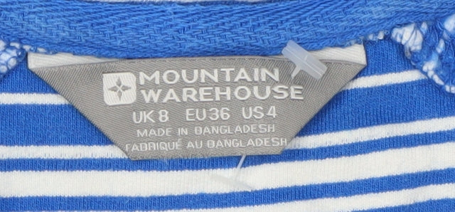 Womens UK Size 8 Mountain Warehouse Blue Pullover Sweatshirt
