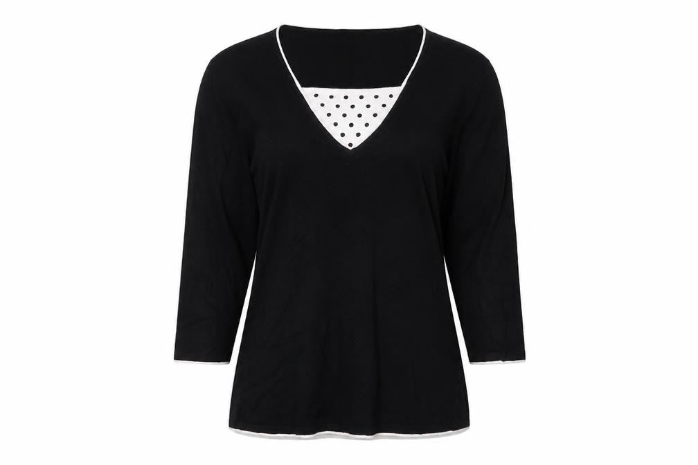 Womens UK Size 10 Eastex Black  Jumper