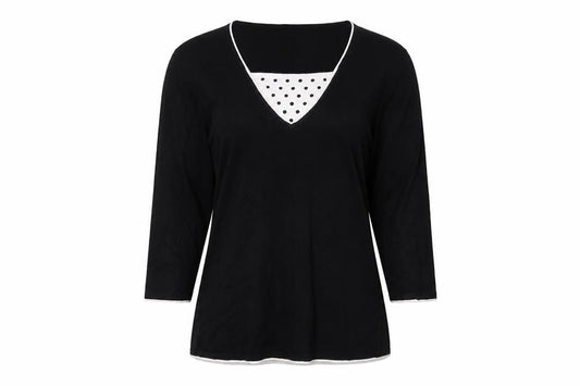 Womens UK Size 10 Eastex Black  Jumper