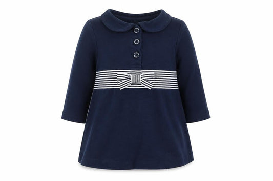Jasper Conran Unisex Blue Shirt Dress 3-6M EUC NWT