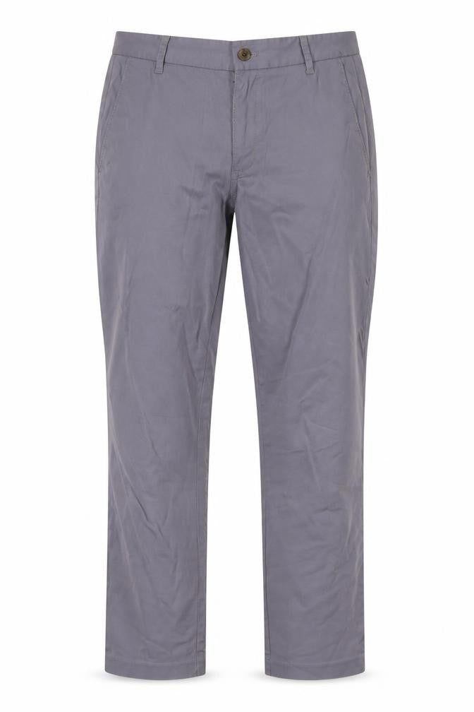 Womens UK Size 4 J.CREW Regular Fit Chino Grey Trousers