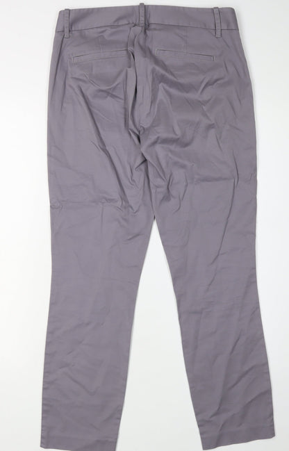 J.Crew Women's Grey Chino Trousers Size 4