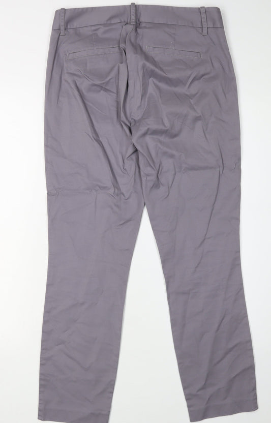 J.Crew Women's Grey Chino Trousers Size 4