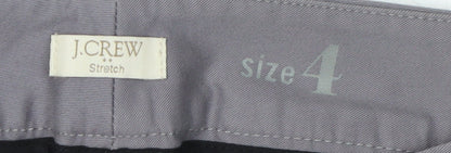 J.Crew Women's Grey Chino Trousers Size 4