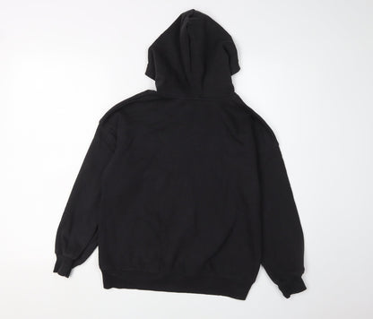 H&M Girls Black Harry Potter Hoodie Size 8-10 Pullover