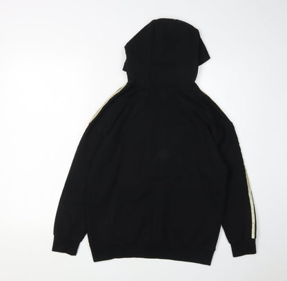 Pindydoll Girls Black Pullover Hoodie Size 10 Years