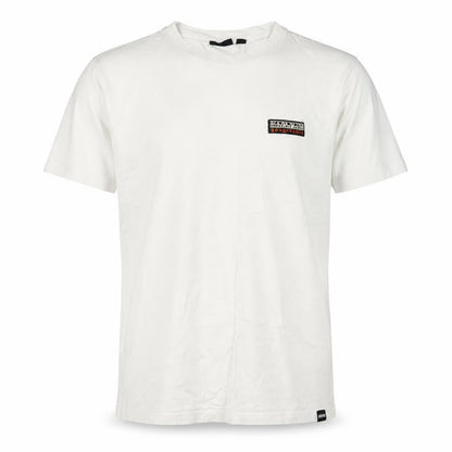 Mens UK Size XS Napapijri White  T-Shirt