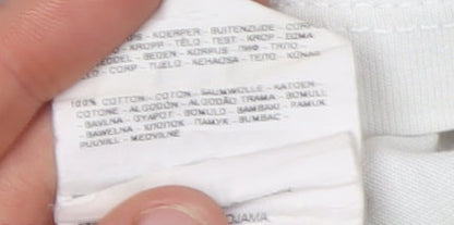 Napapijri Men's White Logo T-Shirt XS