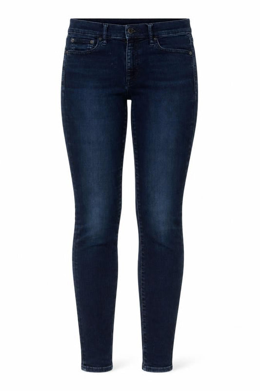 Womens UK Size 8 Gap Slim Fit Skinny Blue Jeans