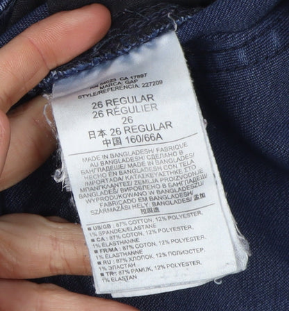 Gap Women's Blue Skinny Jeans Size 8 Mid-Rise Style