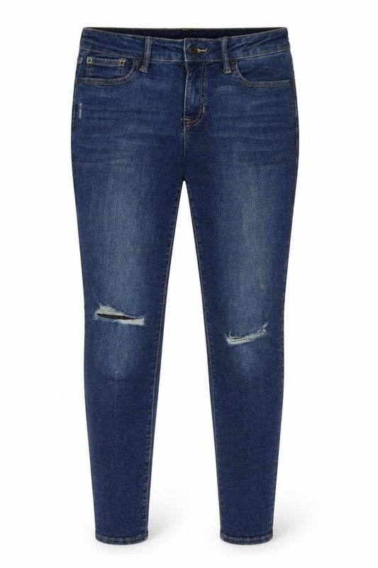 Womens UK Size 27 Gap Regular Fit Skinny Blue Jeans
