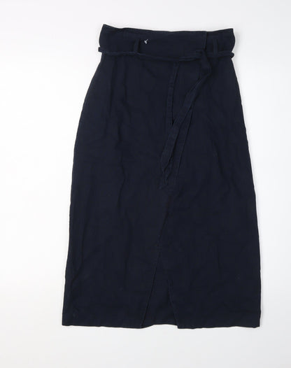 ASOS Women's Blue High Rise Pencil Skirt Size 8