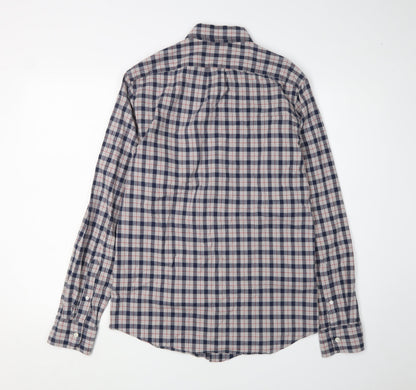 J. Crew Men's Slim Fit Multicoloured Check Shirt S