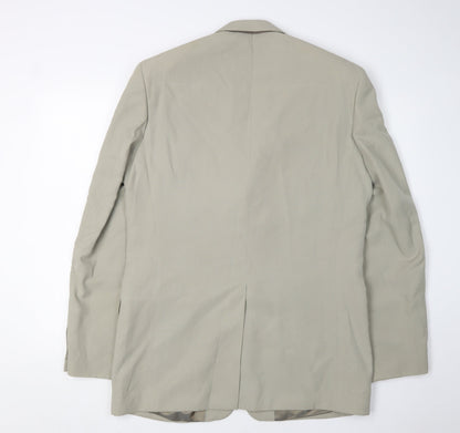 Mens UK Size 40 NEXT Regular Beige Suit Jacket