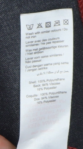 New Look Women's Red Pencil Skirt Size 8