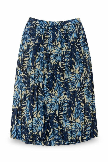 Womens UK Size 14 Eastex Pleated  Skirt