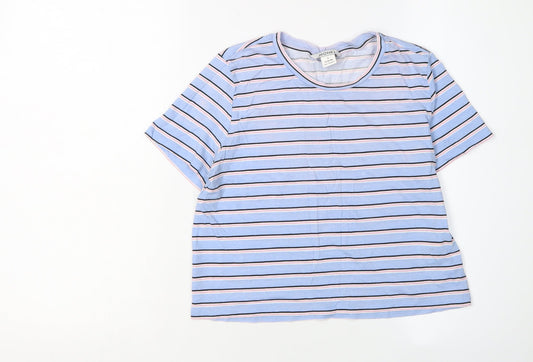 Womens UK Size 12 Monki Multicoloured Basic T-Shirt