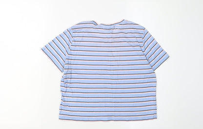 Womens UK Size 12 Monki Multicoloured Basic T-Shirt