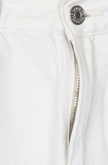 Pull&Bear Women's White Straight Jeans Size 12