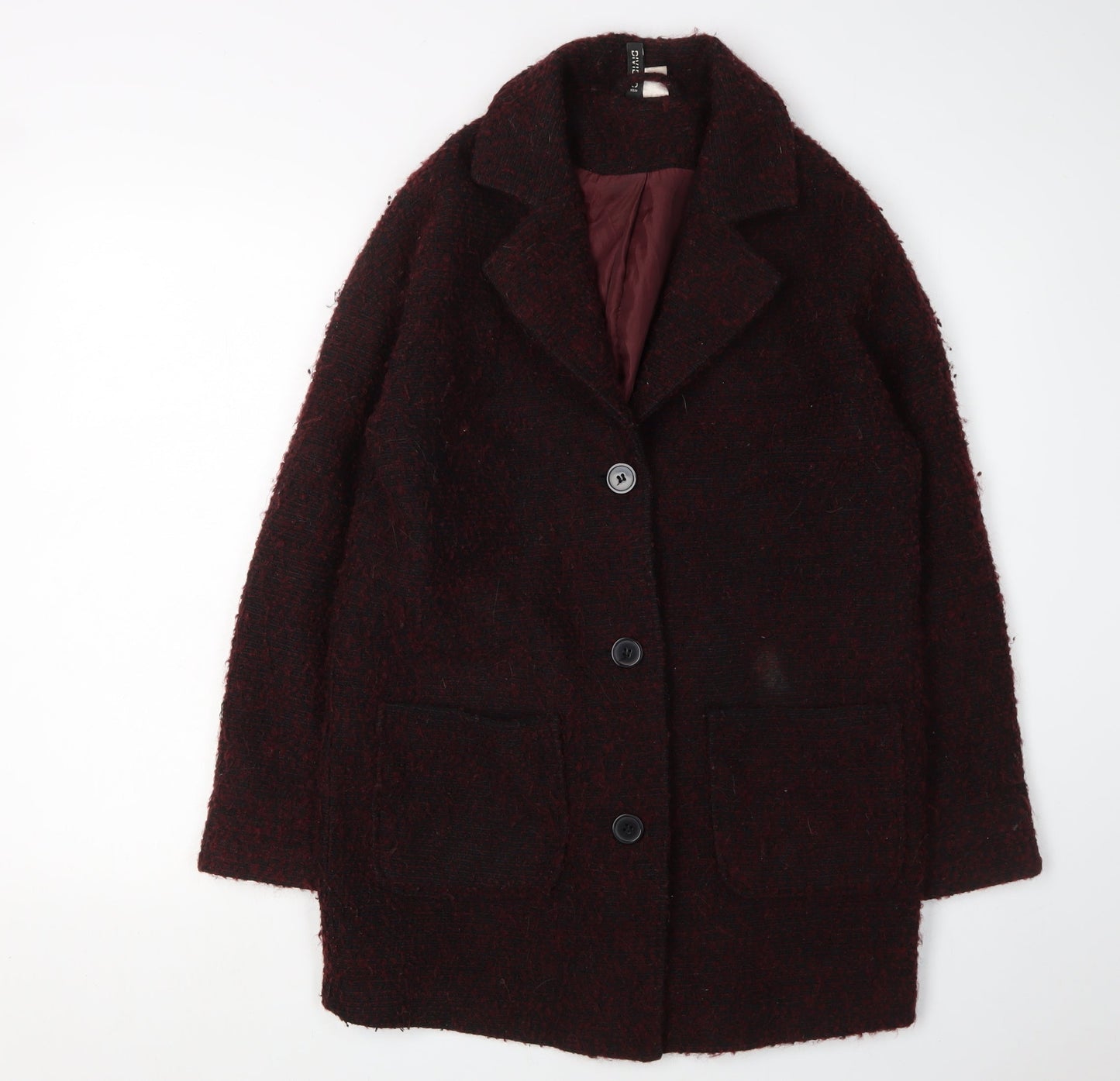 Womens UK Size 10 Zara Multicoloured Overcoat