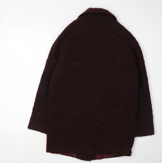 Womens UK Size 10 Zara Multicoloured Overcoat