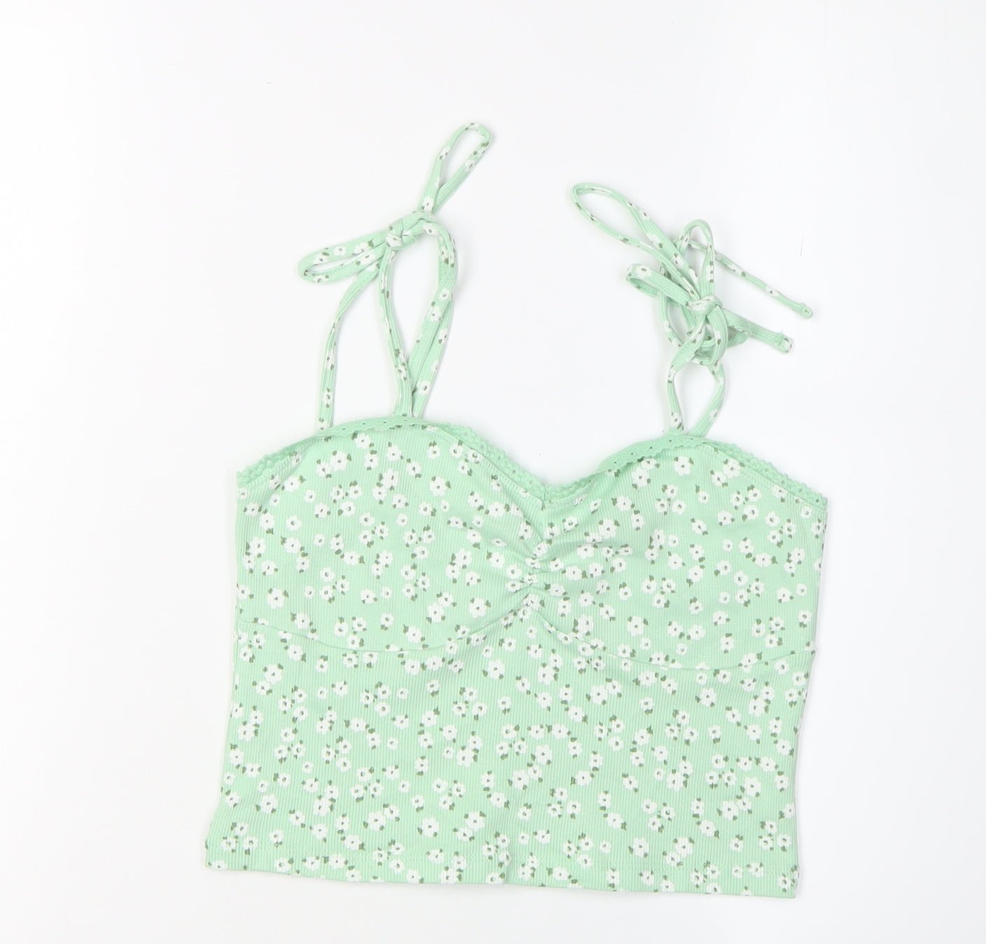 Womens UK Size 12 Asos Design Green Camisole Camisole