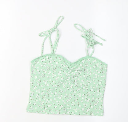Womens UK Size 12 Asos Design Green Camisole Camisole
