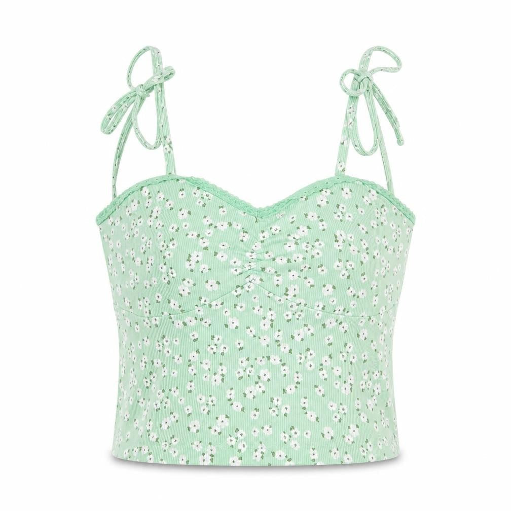 Womens UK Size 12 Asos Design Green Camisole Camisole