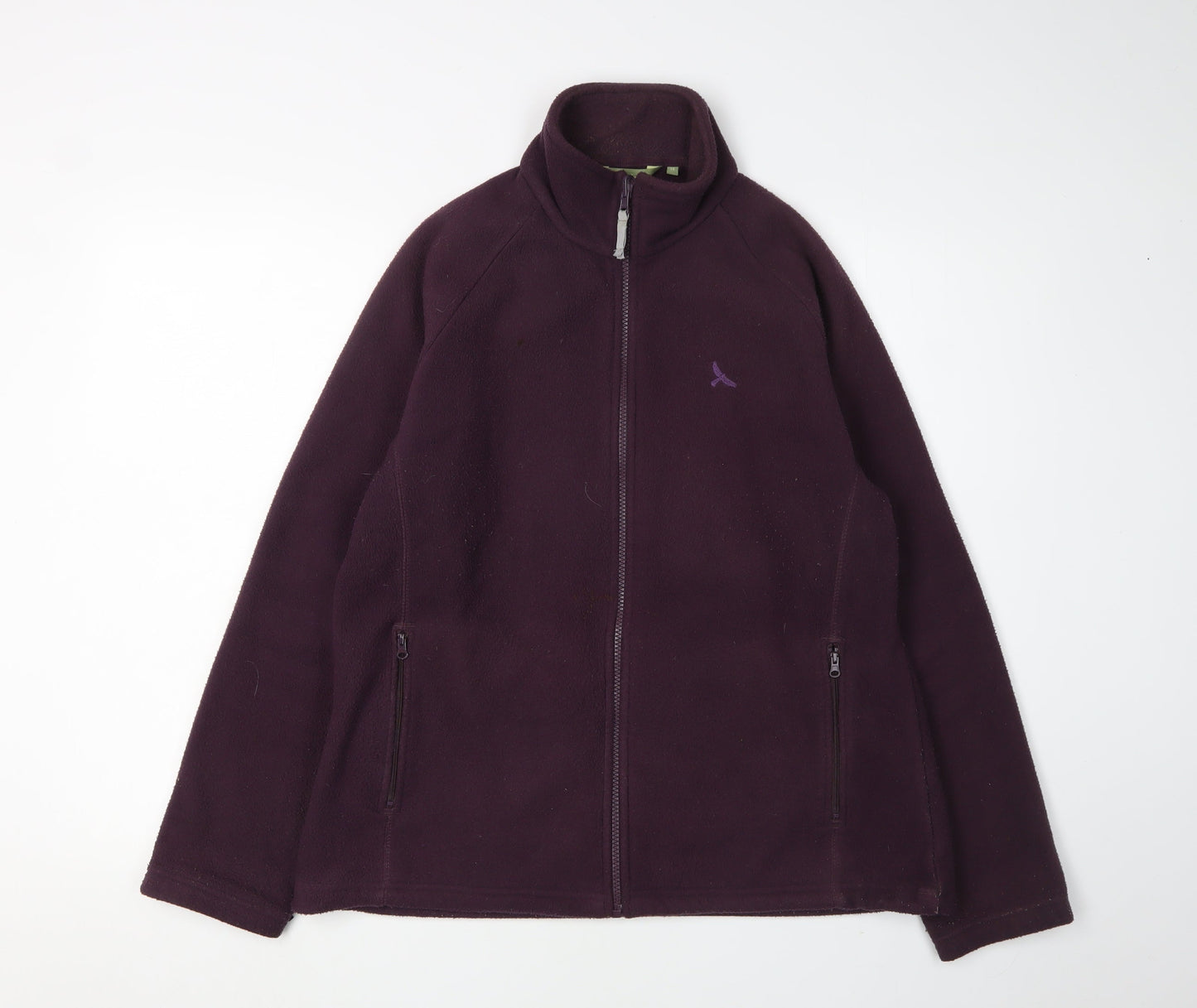 Hawkshead Women's Purple Fleece Jacket Size 14