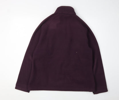 Hawkshead Women's Purple Fleece Jacket Size 14