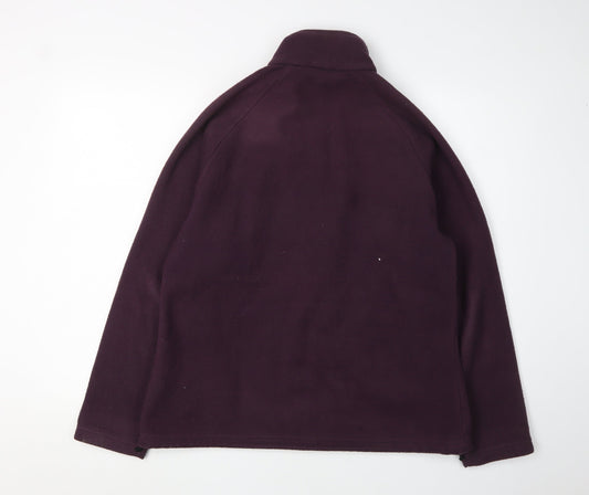 Hawkshead Women's Purple Fleece Jacket Size 14