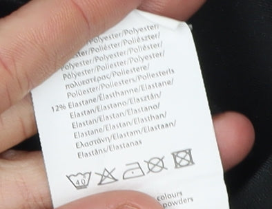 Slazenger Men's Black Check Athletic Shorts Size 36