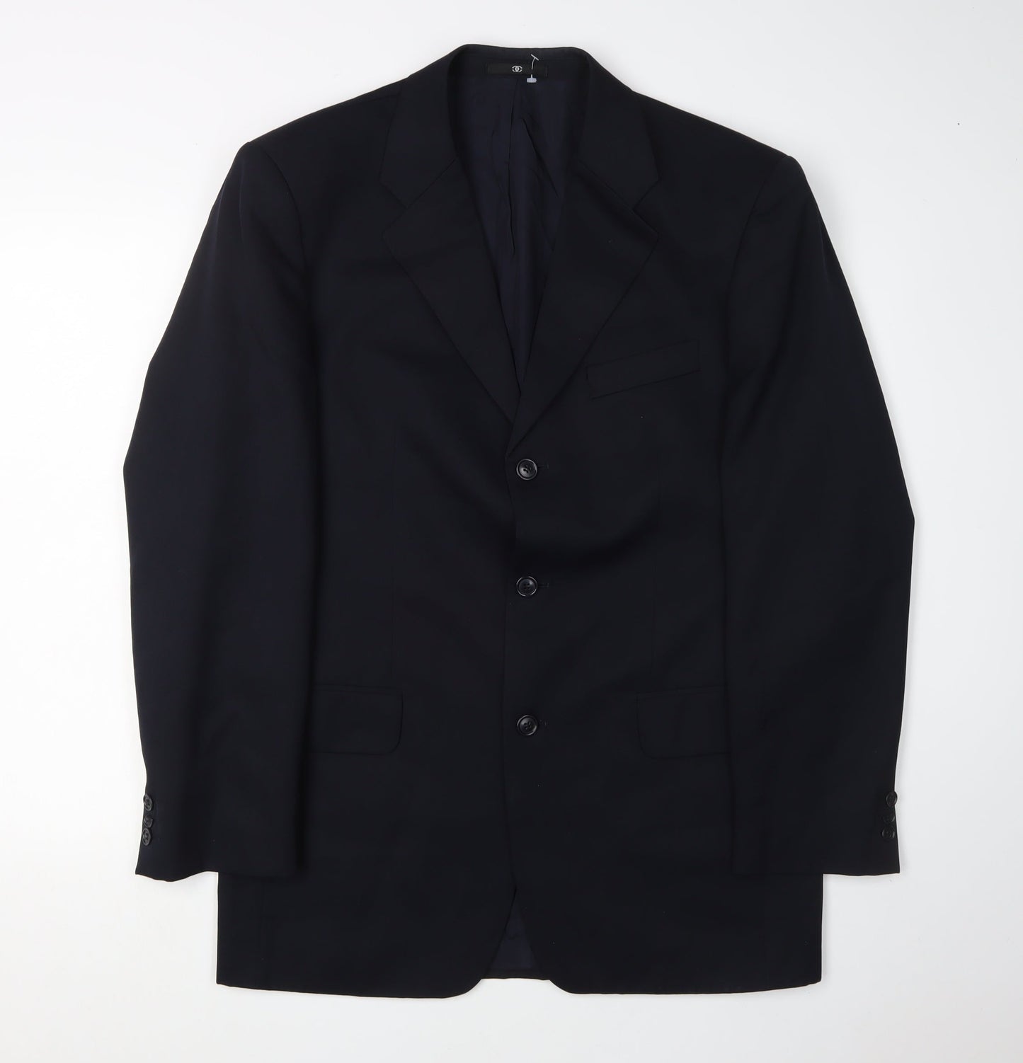 Mens UK Size 38 Ciro Citterio Regular Black Suit Jacket