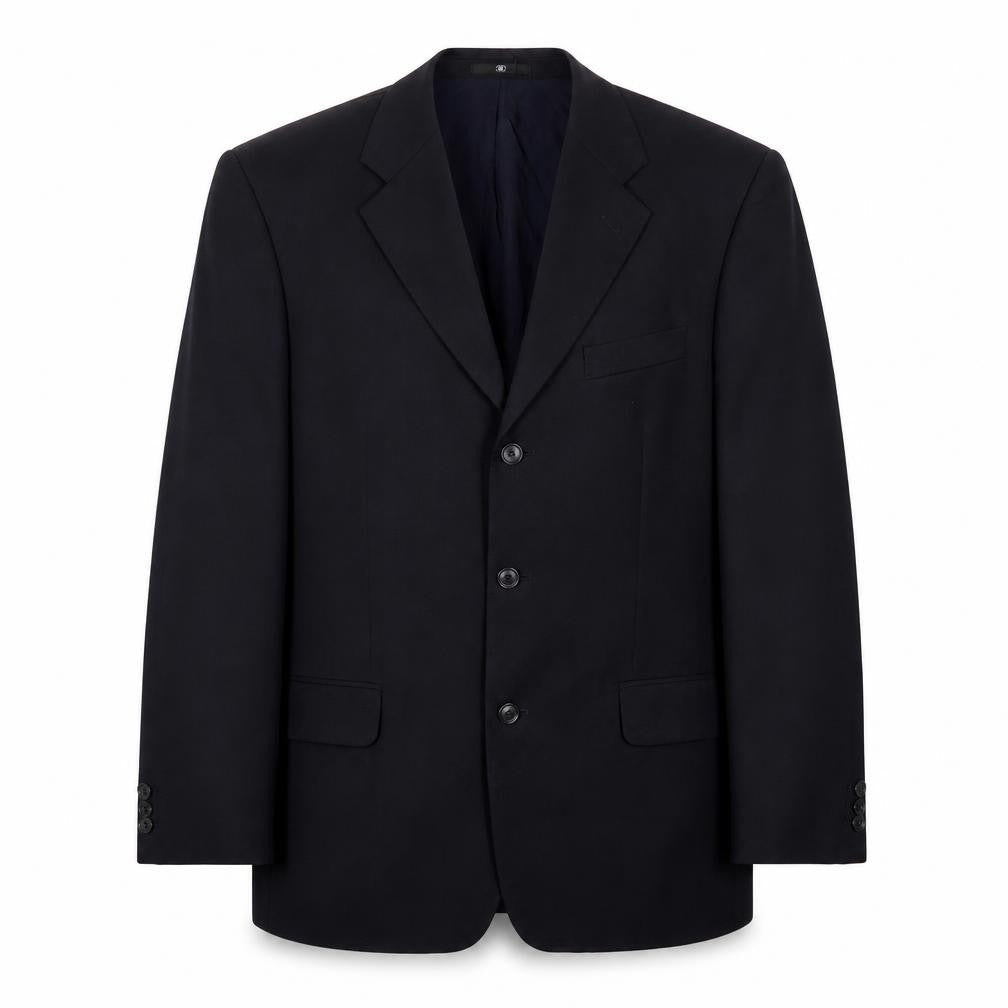 Mens UK Size 38 Ciro Citterio Regular Black Suit Jacket